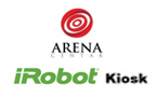 iRobot kiosk ARENA centar logo