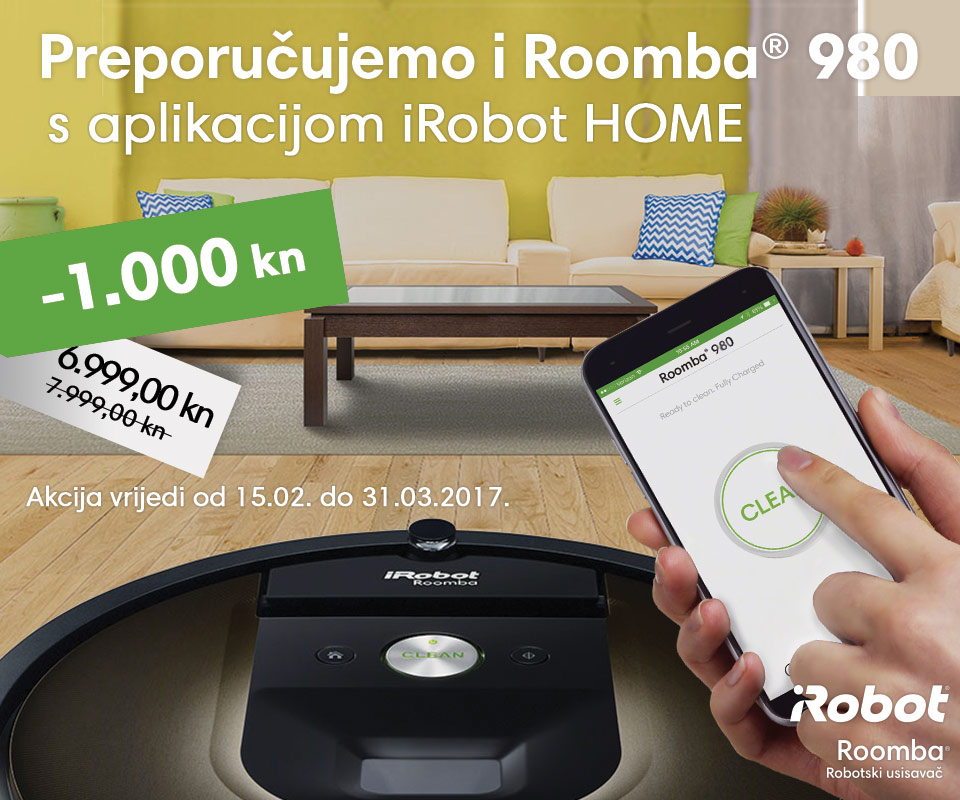iRobot Roomba 980