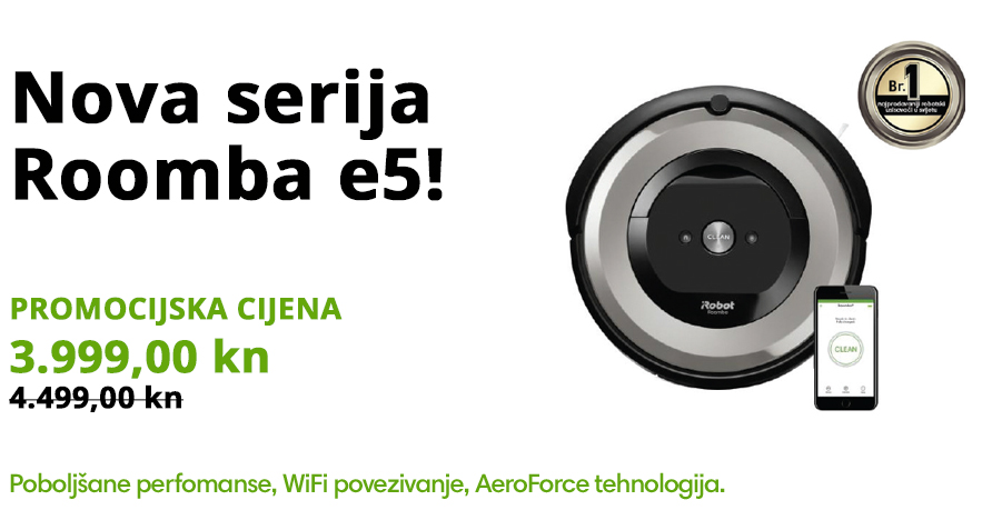 Banner akcija Roomba 980
