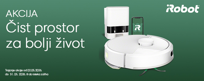 Roomba® 105 Combo Robot + Baza AutoEmpty™ White banner