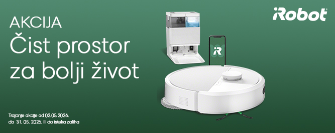 Roomba® Plus 405 Combo Robot + Baza AutoWash™ White banner