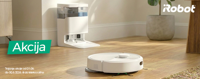 Roomba® Plus 405 Combo Robot + Baza AutoWash™ White banner