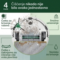 Roomba® 105 Combo Robot + Baza AutoEmpty™ White Outlet