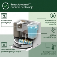 Roomba® Max 705 Combo Robot + Baza AutoWash™ White