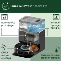 Roomba® Plus 506 Combo Robot + Baza AutoWash™ Black