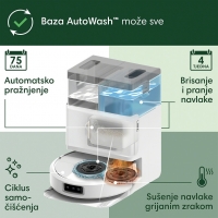 Roomba® Plus 505 Combo Robot + Baza AutoWash™ White Outlet